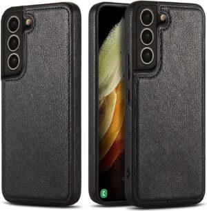 Pu Leather Case For Samsung S24 Black