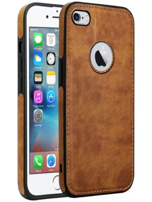 Pu Leather Case For iPhone 6 (Brown)