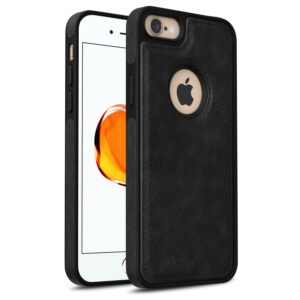 Pu Leather Case For iPhone 6 (Black)