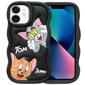 Tom & Jerry Pattern Back Cover for iPhone 12