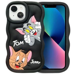 Tom & Jerry Pattern Back Cover for iPhone 14