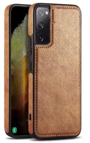 Pu Leather Case For Samsung S20 Fe (Brown)