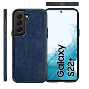 Pu Leather Case For Samsung S22 Plus (Blue)