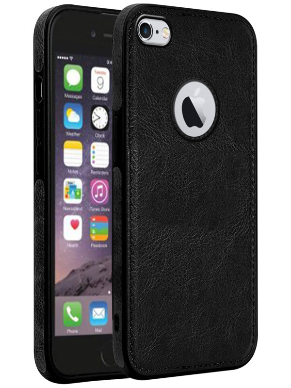 Pu Leather Case For iPhone 7 Plus (Black)