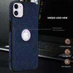 Pu Leather Case For iPhone 12 (Blue)