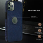 Pu Leather Case For iPhone 11 Pro Max (Blue)