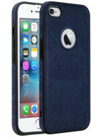 Pu Leather Case For iPhone 8 (Blue)