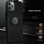 Pu Leather Case For iPhone 11 Pro (Black)