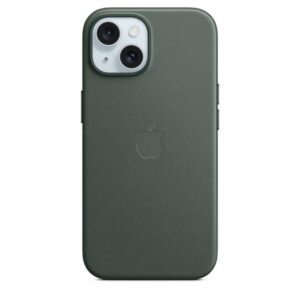 iPhone 15 FineWoven Case With Magsafe Case - Evergreen