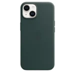 iPhone 15 Leather Case with MagSafe Animation- Green