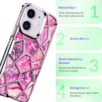 Diamond Cut Back Case for iPhone 11 (Pink)