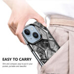 Diamond Cut Back Case iPhone 14 Plus (Black)