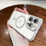 Diamond Bling Case For iPhone 13 ProMax Silver