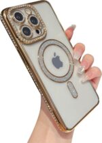 Diamond Bling Case For iPhone 16 Pro - Gold